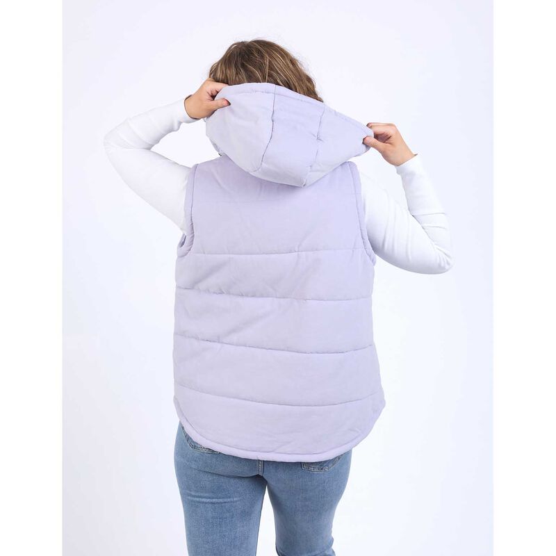 ELM Cord Puffer Vest image number 4